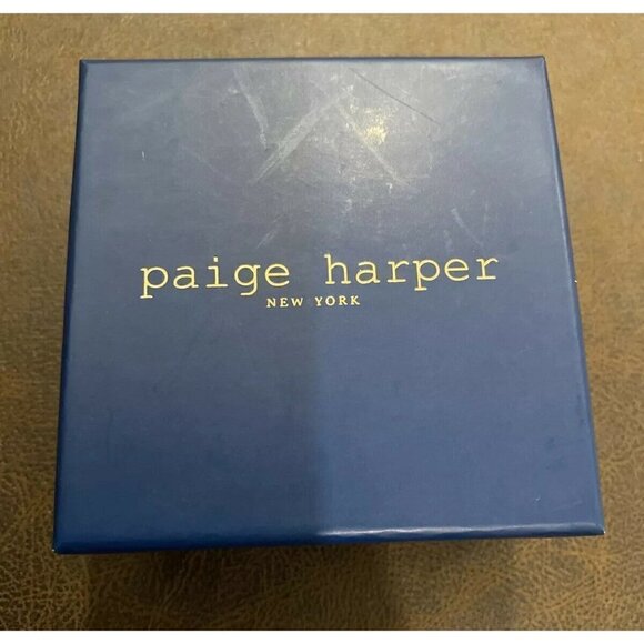 Paige Harper Pair Of 2 Slider Bracelets Fine Silver Plated Sacred Stones - Picture 2 of 6